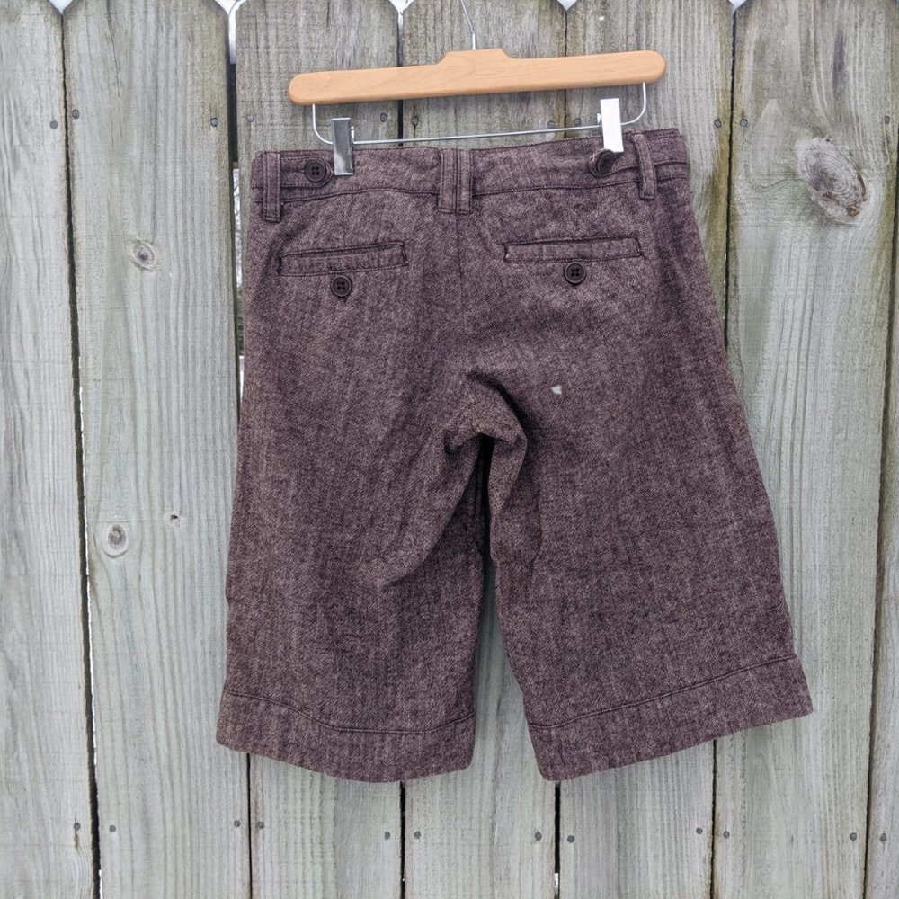 Roxy Sparkly Brown Long Short - Picture 3 of 8
